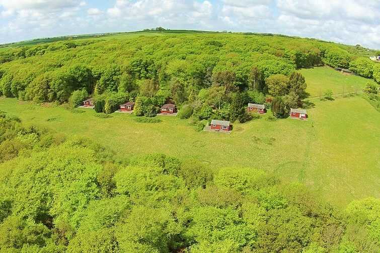 Lovely Cornish Countryside; Cutkive Wood Holiday Lodges